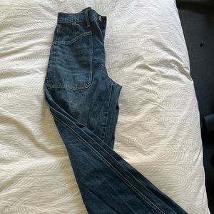 Madewell perfect vintage wide leg selvedge jean
